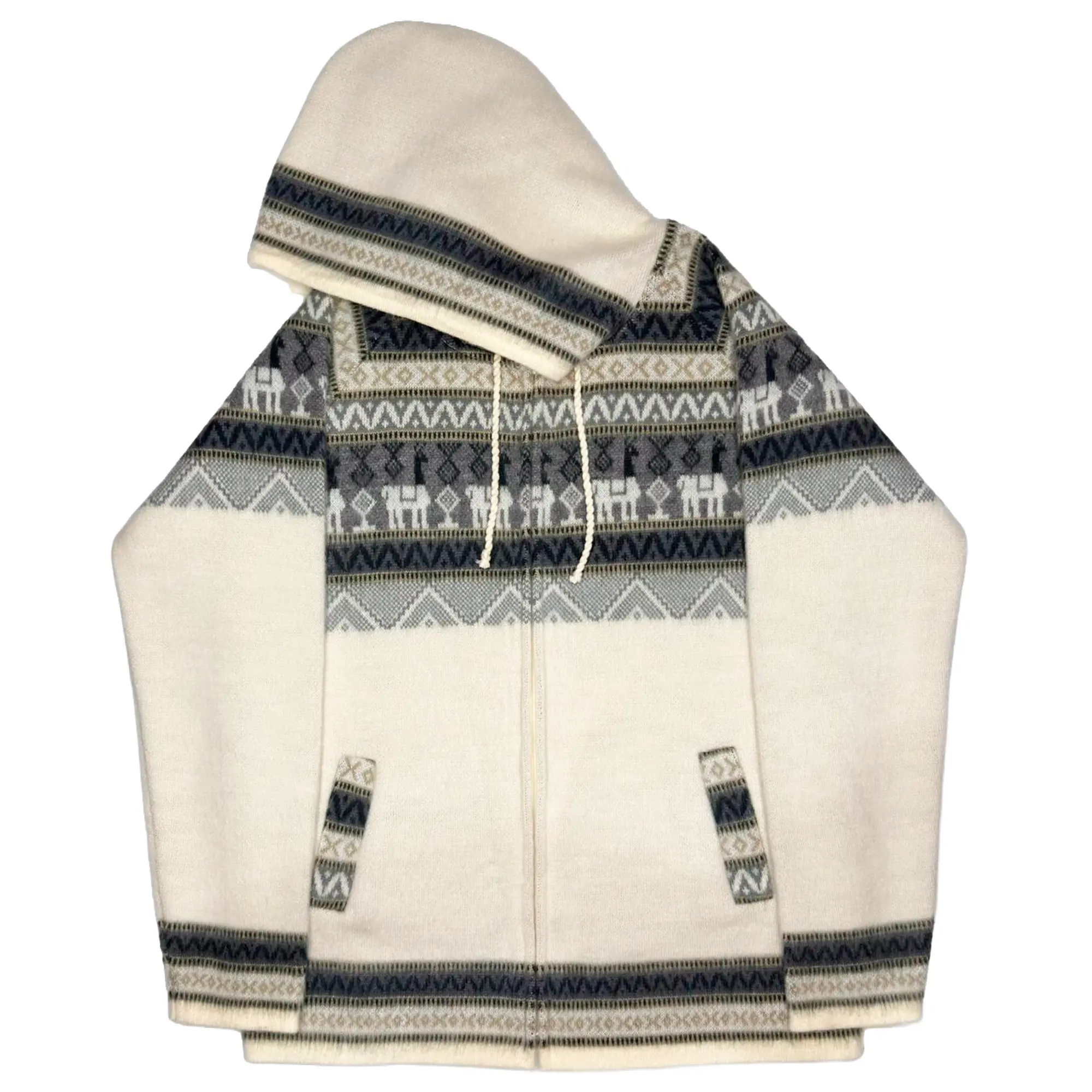 Off-white color Hoodie